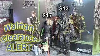 Walmart Clearance ALERT Deluxe Star Wars Black Series Luke & Grogu & Krrsantan
