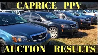 Chevy Caprice PPV Auction Results