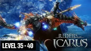Riders of Icarus | Play To Earn level 35 - 40 | GUIDE GAMEPLAY