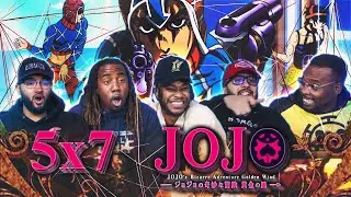 SEX PISTOL'S APPEAR! JJBA Golden Wind Ep 7 Reaction!