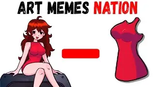Friday Night Funkin ◀ FNF ▶ Girlfriend ➖ Clothes = ❓❓❓ | Art Memes ANIMATION