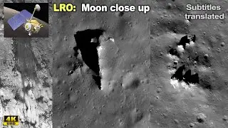 ТЕ, що НЕМОЖЛИВО ПОБАЧИТИ в телескоп! Місяць зблизька. Зйомки LRO