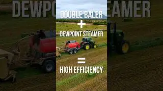 How many Baler setups can this train replace? #balinghay #haysteamer