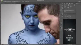 Folge 16 - X-Men Photoshop Composing / Movieposter