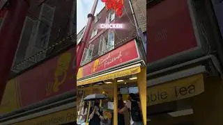 This video is for good friend chicken fans ONLY 🍗 #london #chinatown #foodie