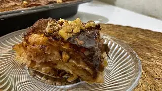 Sütlü Soğuk Baklava | Evde  nasıl yapılır?🧐 😌👌 #shortsviral #food #pratiktarifler