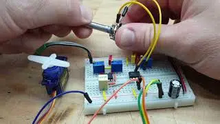 Non-Microcontroller Servo Driver - Using discrete components