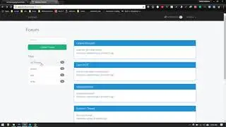 Full text search : Webforum in Laravel