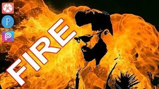 Fire Effect Video Editing in Kinemaster | Picsart+pixellab+Kinemaster tutorial