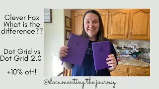 What is the difference? Clever Fox Dot Grid Journals
