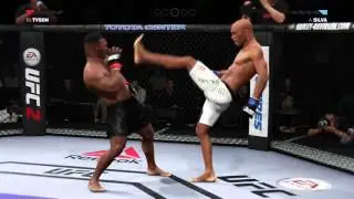 Mike Tyson WRECKS Anderson Silva (EA UFC 2)