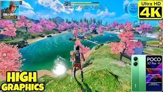 POCO X7 PRO 🔥 CALL OF DUTY MOBILE HIGH GRAPHICS GAMEPLAY TEST