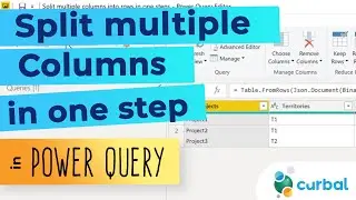Split multiple columns into rows without errors in Power Query