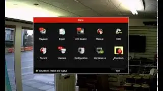 4/8/16 Hikvision DVR And Camera Motion Detection Set Up Intellect cctv