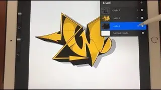 How to Draw a Graffiti Wu-Tang Logo with Procreate - Wu-Tang by Simon Dee