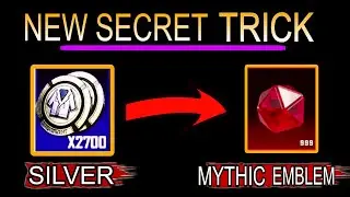 NEW TRICK FOR MYTHIC EMBLEM🔥| SILVER SA MYTHIC EMBLEM KESA LAIN😵‍💫 [ PUBG MOBILE ]
