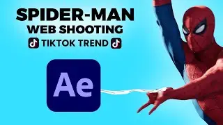 Spiderman web shooter transition | tutorial | after effects | Zayan Waseem
