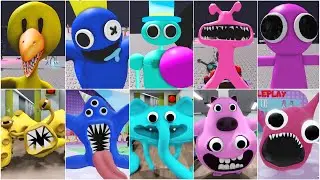 Custom Rainbow Friends vs Custom Garten of Banban Jumpscares