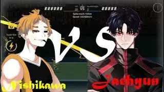 THE SPIKE VOLLEYBALL|NISHIKAWA VS JAEHYUN X MASKED SOLHWA|3X3|