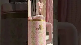 The cutest stanley ever!💐🎀 