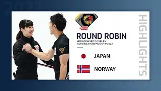 Japan v Norway - Highlights - World Mixed Doubles Curling Championship 2022
