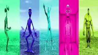 ��dame tu cosita vs Patila vs me kemaste vs hulk vs spiderman �� alien dance �� 1080p60 36