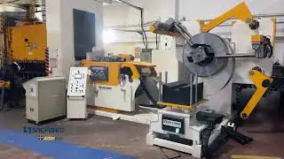 Rulo Sac Açma Doğrultma ve Sürme Sistemleri / Kompakt Rulo Sac Sürme Makinası AGMline