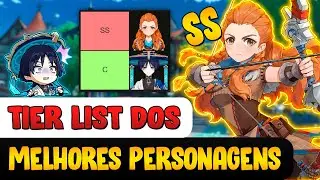 TIER LIST DOS MELHORES PERSONAGENS DE GENSHIN IMPACT