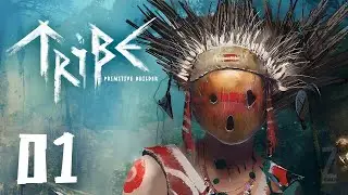 Tribe: Primitive Builder Part 1 - NEW TRIBAL SURVIVAL GAME!