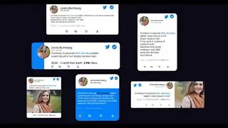 Tweets Pack | Premiere Pro template - Envato elements