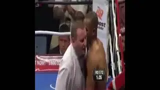 ROY JONES Jr vs DANNY GREEN (BIG UPSET ROUND 1 TKO) #shorts #highlights #knockout