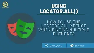 Working with multiple locators in Playwright!