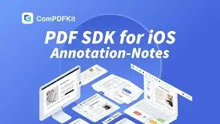 PDF Annotation (Notes) SDK for iOS — ComPDFKit Annotation Series