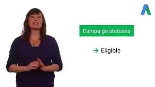 Your AdWords campaign status and how to change it   AdWords in Under Five Minutes