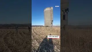 😱 Well, that's one way to demolish a silo 