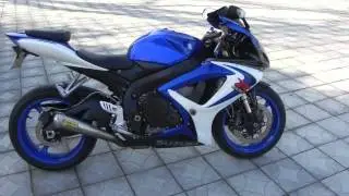 Suzuki GSX-600R 2007 Обзор 360 градусов