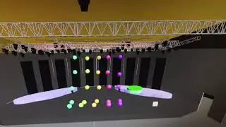 Kinetic sphere madrix & wysiwyg