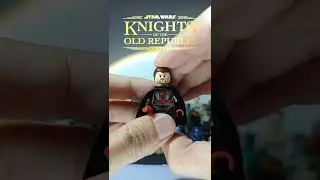 LEGO: STAR WARS DARTH REVAN NO HELMET MINIFIGURE MOC FROM THE KNIGHTS OF THE OLD REPUBLIC | KOTOR