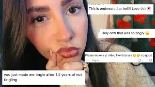ASMR- Inspecting the NAPE OF YOUR NECK for a tingle overload (extremely close ear to ear trigger)✨