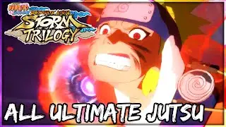 Naruto: Ultimate Ninja Storm Trilogy - All Storm 1 Ultimate Jutsus PS4 1080p