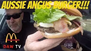 McDonald's Aussie Angus Burger!!!