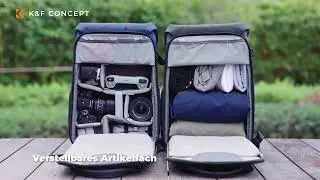 20L Kamerataschen mit 15,6-Zoll-Laptop Laptopfach und Regenschutz DSLR/SLR Fotografie-Rucksack