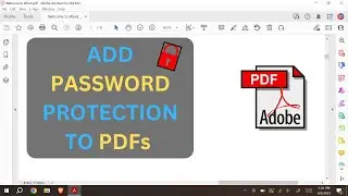 How to Add Password to PDF Documents | Encrypt PDF