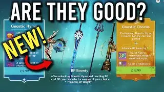 Are the new Genshin Battle Pass Weapons actually good? Who are they best on?