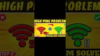 free fire 999+ problem | Free Fire Ping Problem Solution | F F Network Problem | FF Ping Problem