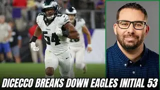 Andrew DiCecco REACTS & Breaks Down Eagles Initial 53-man Roster
