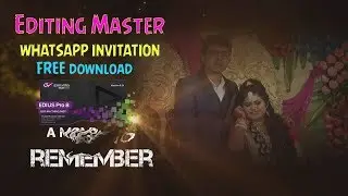 WHATSAPP INVITATION 2019 # Edius 7/8/9 Project # Free download # Editing Master M-9749092282
