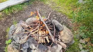 Outdoor Grillen am Lagerfeuer in Schweden  Teil 11 #84