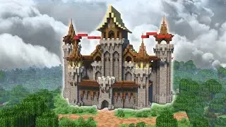 Minecraft How to Build Forest Castle