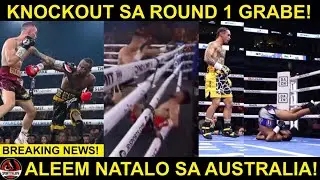 Tim Tszyu PANALO Knockout Round 1! | Aleem NATALO na! LAGOT kay Casimero | Prograis PANALO
